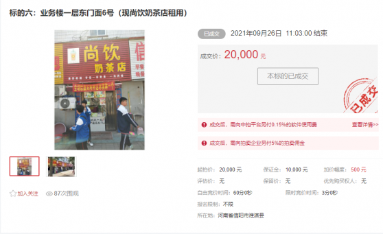 信陽市淮河管理處門面房及業(yè)務(wù)用房三年租賃權(quán)